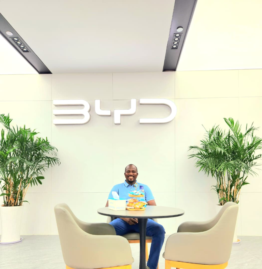 Adamu Audu Adamu at BYD Electric Mobility Headquarters